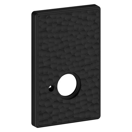 Baldwin Privacy Pair Rosettes Satin Black 5142.190